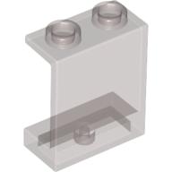 Panel 1 × 2 × 2 [Hollow Studs] Trans-Brown