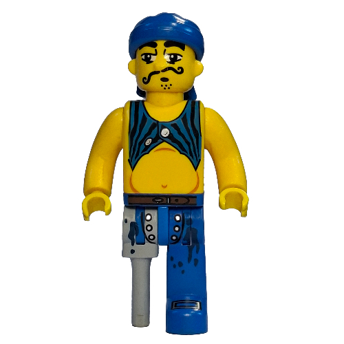 Juniors Midifig, Pirates - Scurvy Dog Gelb