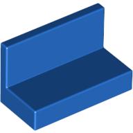 Panel 1 × 2 × 1 [Square Corners] Blue