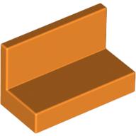 Panel 1 × 2 × 1 [Square Corners] Orange