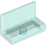 Panel 1 × 2 × 1 [Square Corners] Transparent-Hellblau