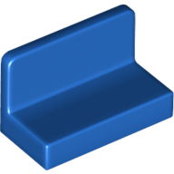 Panel 1 × 2 × 1 [Rounded Corners] Blau