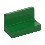 Panel 1 × 2 × 1 [Rounded Corners] Grün