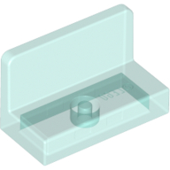 Panel 1 × 2 × 1 [Rounded Corners] Transparent-Hellblau
