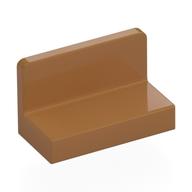 Panel 1 × 2 × 1 [Rounded Corners] Medium Nougat