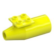 Engine Smooth Large [2 × 2 Thin Top Plate] Leuchtgelb