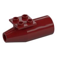 Engine Smooth Large [2 × 2 Thin Top Plate] Dark Red