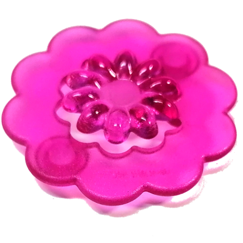Clikits Icon, Flower 4.5 × 4.5 with 10 Petals, 2 Pins