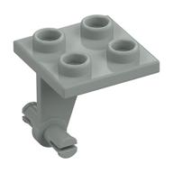 Wheel Holder 2 × 2 Thin with Split Wheel Clip Pins Hellgrau