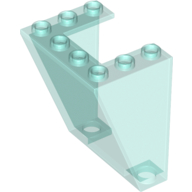 Windscreen 3 × 4 × 4 Inverted Trans-Light Blue