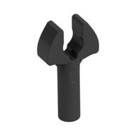Bar 1L with Clip [Cut Edges and One Side Hole] [Gap in Clip] Pearl Titanium