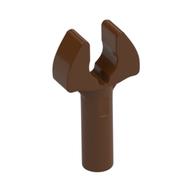 Bar 1L with Clip [Cut Edges and One Side Hole] [Gap in Clip] Reddish Brown
