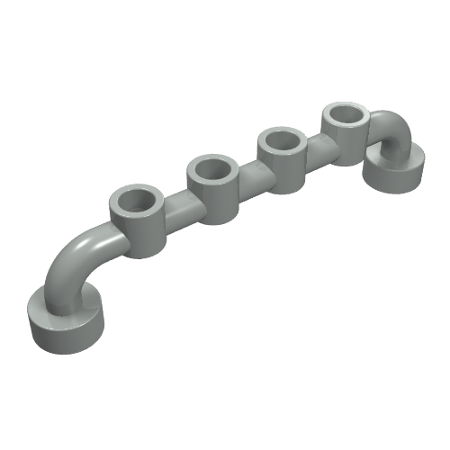 Bar 1 × 6 [Open Studs] Light Gray