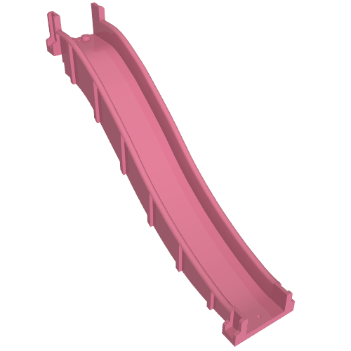 Fabuland, Slide Medium Dark Pink