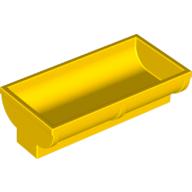 Duplo Horse Trough 2 × 4 × 2 Gelb
