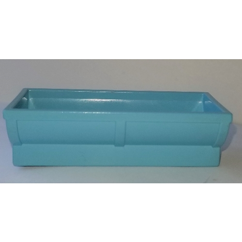 Duplo Horse Trough 2 × 4 × 2 Maersk-Blau