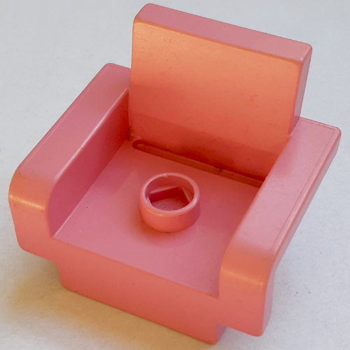 Duplo Chair with 1 Stud Duplo Pink