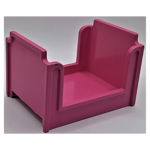 Duplo Bed, Bunk Mitteldunkelrosa