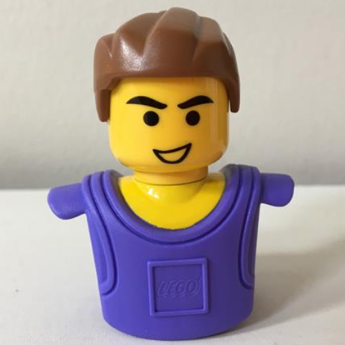 Sports Promo Figure Head Torso Assembly Medium Violet