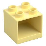 Duplo Cabinet 2 × 2 × 1.5 Bright Light Yellow