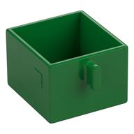 Duplo Drawer 2 × 2 with Pull Handle Green