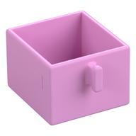 Duplo Drawer 2 × 2 with Pull Handle Bright Pink