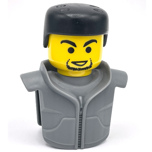 Sports Promo Figure Head Torso Assembly McDonald's Set 7 (7921) Dunkelblaugrau