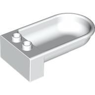 Duplo Bathtub Weiß