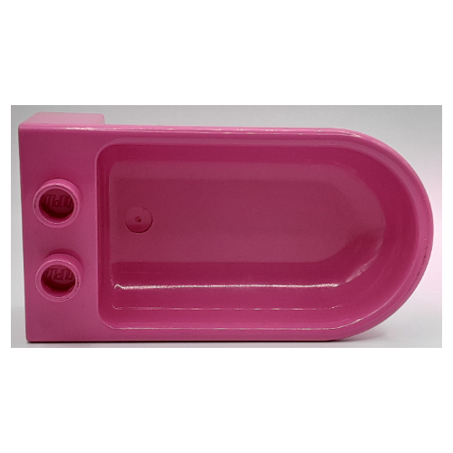 Duplo Bathtub Medium Dark Pink