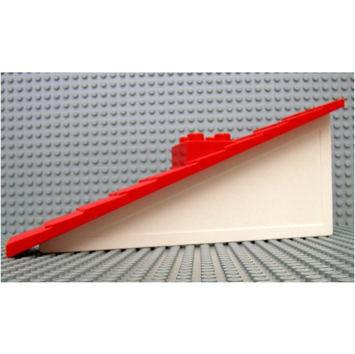 Duplo Roof-piece Slope 22.5° 1 × 11 × 4 Shingled with Chimney