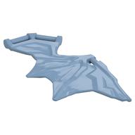 Creature Body Part, Wing 11 × 6 with 3 Bars [PLAIN] Sandblau