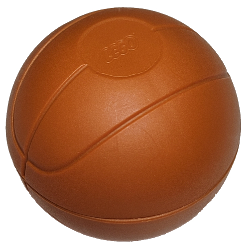Sports Basketball from Promotional McDonald's Sets Dark Orange