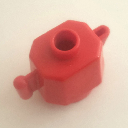 Duplo Teapot / Coffeepot, Round Base Rot