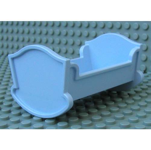 Belville / Duplo, Baby Crib / Cradle Medium Blue