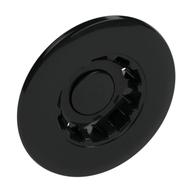 Hub Cap 24mm without Tube Black