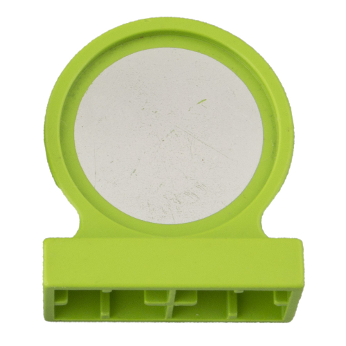 Duplo Mirror with Silver Print Fabuland Lime