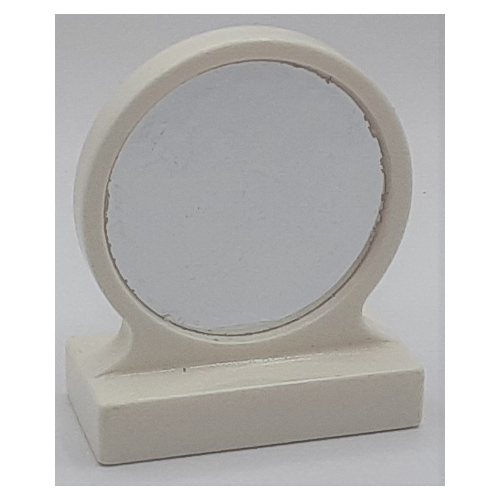 Duplo Mirror with Silver Print