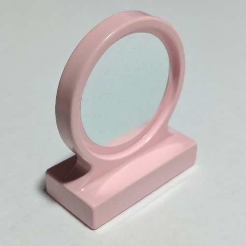 Duplo Mirror with Silver Print Hellrosa