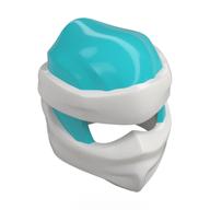 Wrap with Short Back Knot Smooth, White Mask pattern Mittelazur