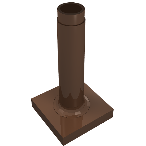Duplo Sign Post Tall Brown