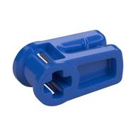 Wire Clip with Axle Hole Blau