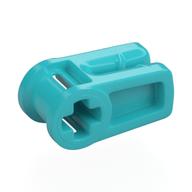 Wire Clip with Axle Hole Medium Azure