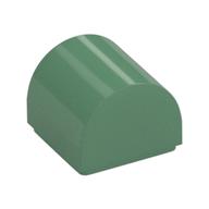 Brick Curved 1 × 1 × 2/3 Double Curved Top, No Studs Sand Green