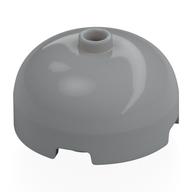 Brick Round 3 × 3 Dome with Center Stud Light Bluish Gray