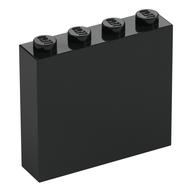 Brick 1 × 4 × 3 Black