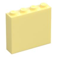 Brick 1 × 4 × 3 Bright Light Yellow