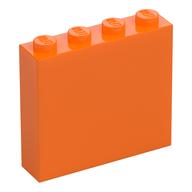 Brick 1 × 4 × 3 Orange