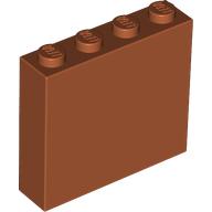 Brick 1 × 4 × 3 Dark Orange