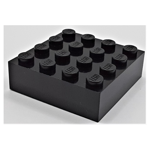 Stein Magnet, 4 × 4 Schwarz