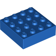 Brick Magnet, 4 × 4 Blue